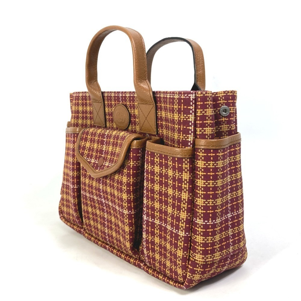 GUCCI Authentic Brown Leather Tote Bag - Picture 4 of 9